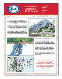 Universally Accessible Dock Project - Drop-Off Area Walkway Pier Gangway Float (PDF)